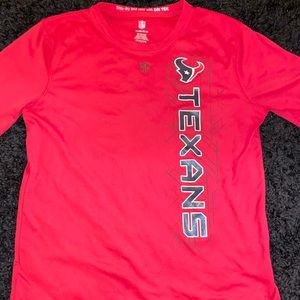 red texans shirt